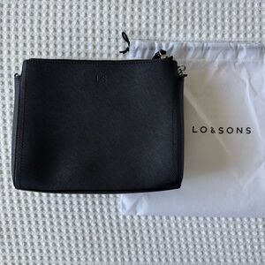 Lo & Sons The Pearl Black Crossbody Bag